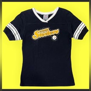 Steeler’s Bling Short Sleeve T-Shirt NFL Shirt